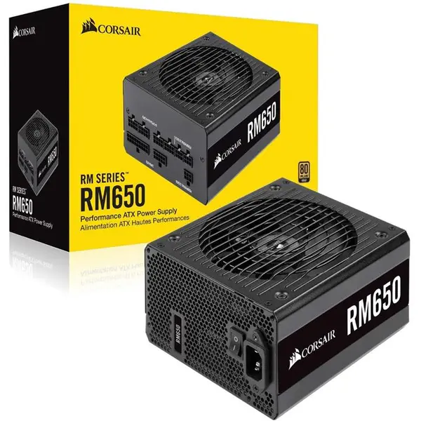 پاور RM650 80PLUS Gold Power Supply Power Corsair RM650 80PLUS Gold Supply - 5