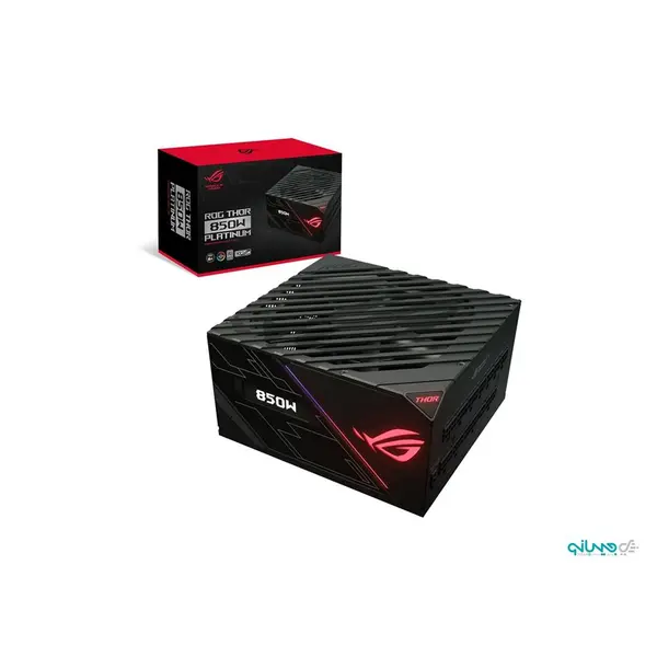 منبع تغذیه ماژولار ایسوس مدل ROG-THOR-850P ASUS ROG-THOR-850P 80PLUS Platinum Modular Power Supply