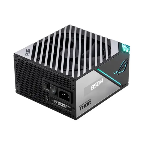 منبع تغذیه ماژولار ایسوس مدل ROG-THOR-850P ASUS ROG-THOR-850P 80PLUS Platinum Modular Power Supply