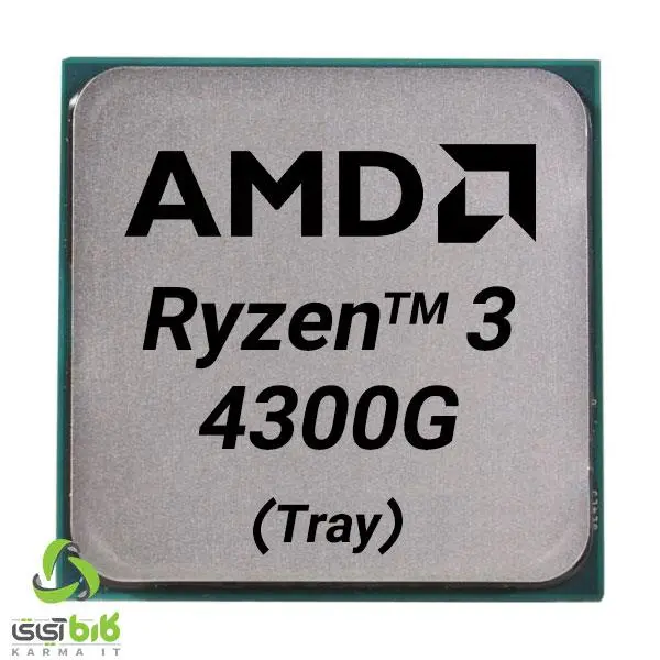 پردازنده ای ام دی Ryzen 3 4300G AMD Ryzen 3 4300G Processor - 2