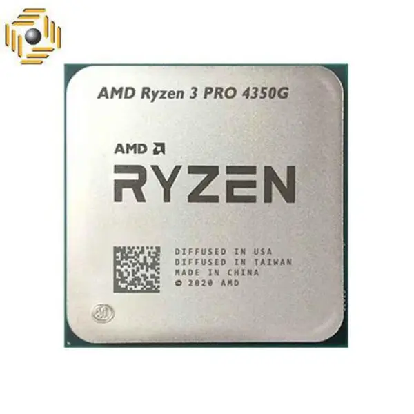 پردازنده ای ام دی Ryzen 3 PRO 4350G CPU: AMD Ryzen 3 Pro 4350G - 4