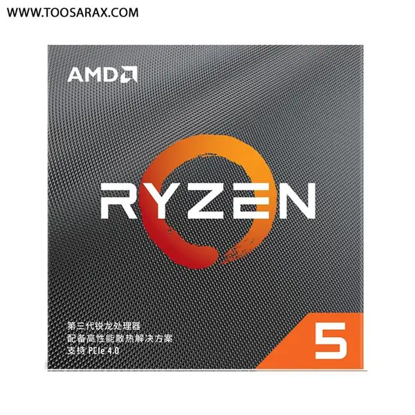پردازنده ای ام دی مدل RYZEN 5-3600 AMD RYZEN 5-3600 Processor