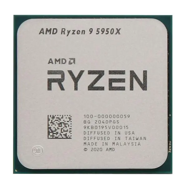 پردازنده ای ام دی مدل Ryzen 9 5950X AM4 AMD Ryzen 9 5950X 3.4GHz AM4 Desktop CPU