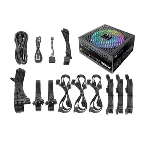 پاور thermaltake iRGB Plus 1000W GOLD Thermaltake Toughpower iRGB 1000W Plus Fully Modular Power Supply
