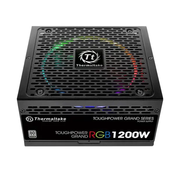 منبع تغذیه نیمه ماژولار ترمالتیک مدل Toughpower Grand 1200W Thermaltake Toughpower Grand 1200W Semi-Modular Computer Power Supply - 4