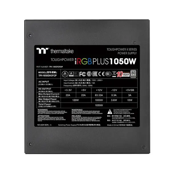 پاور ترمالتیک Toughpower Grand RGB 1050W Platinum