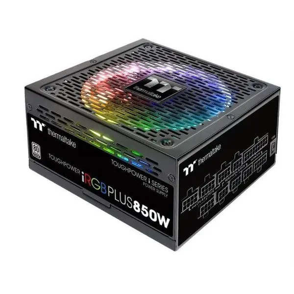پاور ترمالتیک مدل Toughpower iRGB PLUS با توان 850 وات Thermaltake Toughpower iRGB PLUS 850W Platinum-TT Premium Edition Power Supply