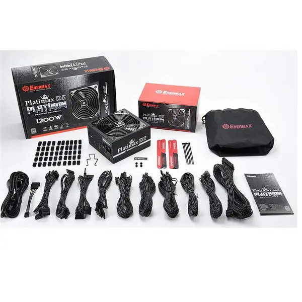 پاور انرمکس مدل پلاتیمکس دی اف با توان 1200 وات Enermax Platimax D.F. 1200W 80Plus Platinum Power Supply