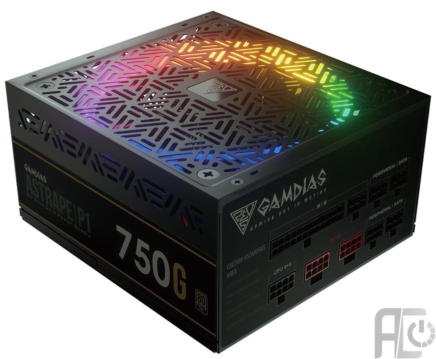 PSU: Gamdias Astrape P1-750G 80Plus