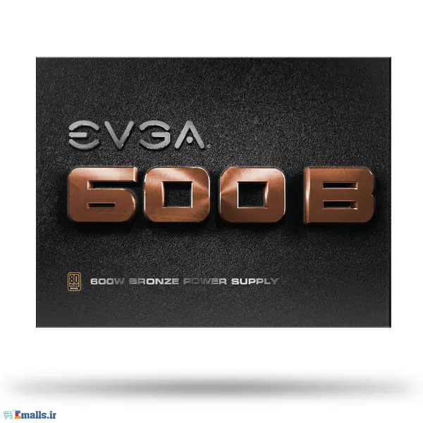 پاور ای وی جی ای مدل 600 بی با توان 600 وات EVGA 600B 80Plus Bronze Power Supply