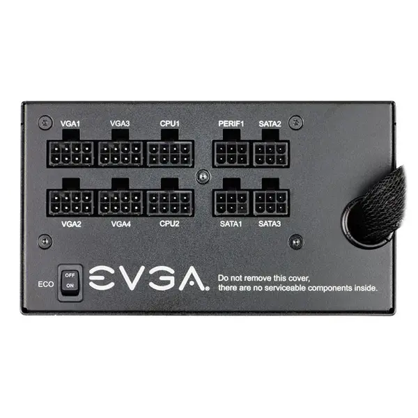 پاور ای وی جی ای مدل جی کیو با توان 750 وات EVGA 750 GQ 80Plus Gold Computer Power Supply - 2