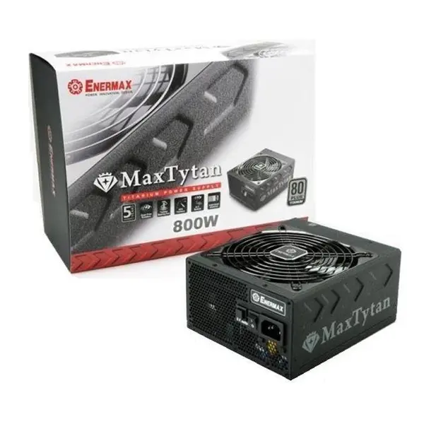 پاور انرمکس مدل مکس تایتان با توان 800 وات Enermax MaxTytan 800W 80Plus Titanium Power Supply
