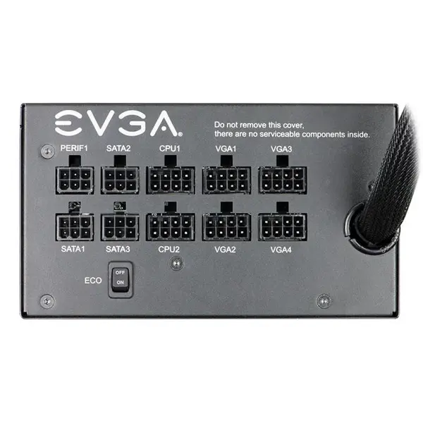 پاور کامپیوتر ای وی جی ای مدل جی کیو با توان 850 وات EVGA 850 GQ 80Plus Gold Computer Power Supply
