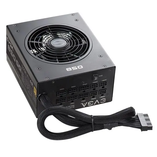 پاور کامپیوتر ای وی جی ای مدل جی کیو با توان 850 وات EVGA 850 GQ 80Plus Gold Computer Power Supply