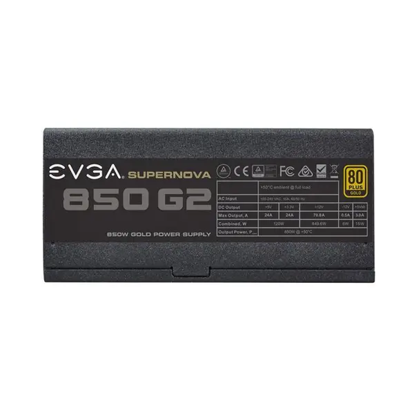 پاور ای وی جی ای 850 وات SuperNOVA 850 G2 EVGA SuperNOVA 850 G2 80Plus Gold Power Supply