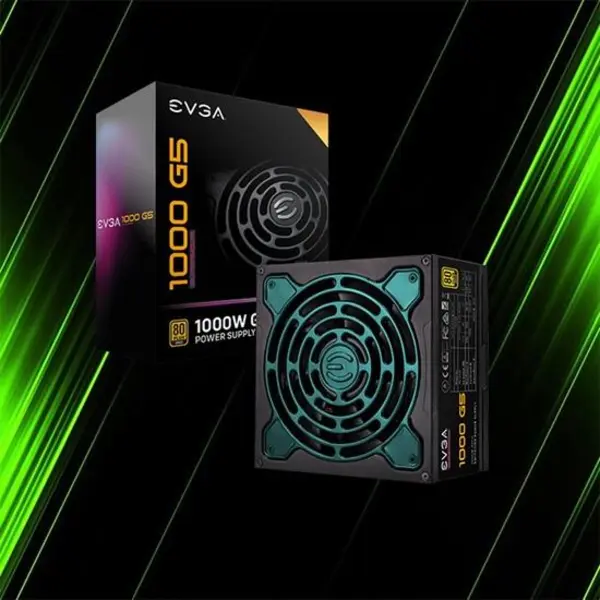 پاور EVGA SuperNOVA 1000 G5 80 Plus Gold EVGA SuperNOVA 1000 G5 80 Plus Gold 1000W Fully Modular, ECO Mode with Fdb Fan