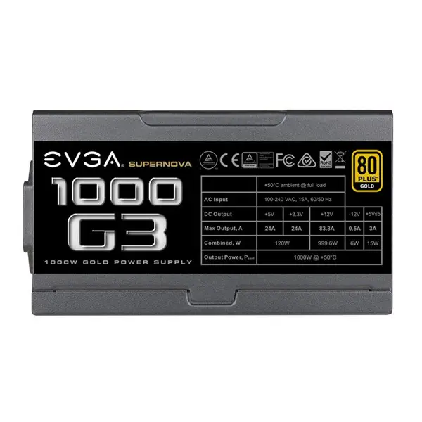 EVGA SuperNOVA 1000 G3 Power Supply