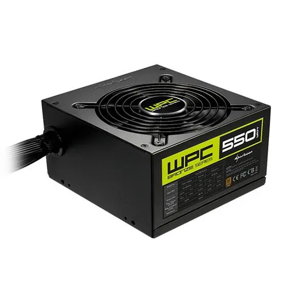 SHARKOON WPM Gold ZERO 550W Power Supply