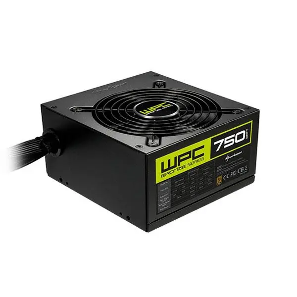 POWER Sharkoon WPC Bronze 750w پاور شارکون Power Sharkoon WPC 750 Bronze