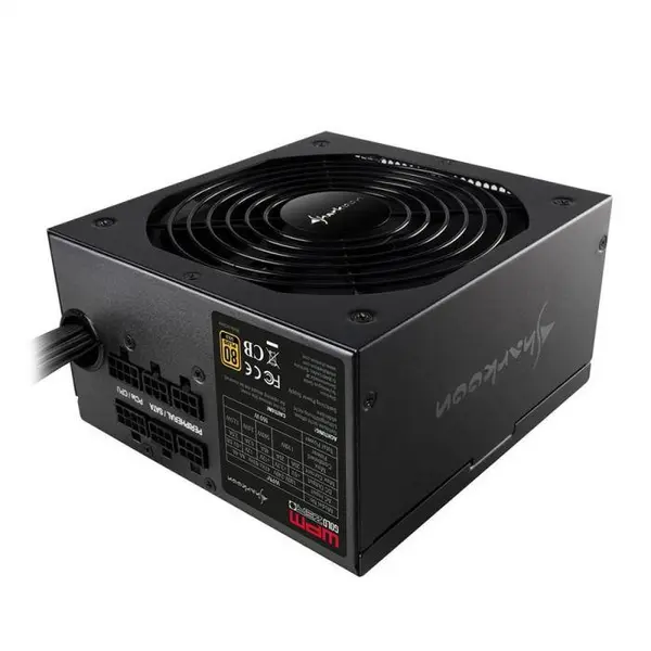 پاور شارکن مدل WPM Gold ZERO با توان 650 وات Sharkoon WPM Gold ZERO 650W Power Supply