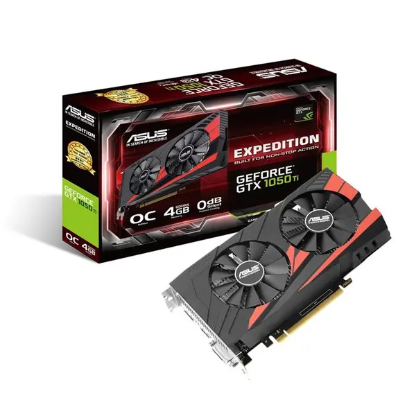 کارت گرافیک ایسوس مدل اکسپدیشن جی تی ایکس 1050 تی آی O4G با حافظه 4 گیگابایت ASUS EX-GTX1050TI-O4G Graphics Card - 3