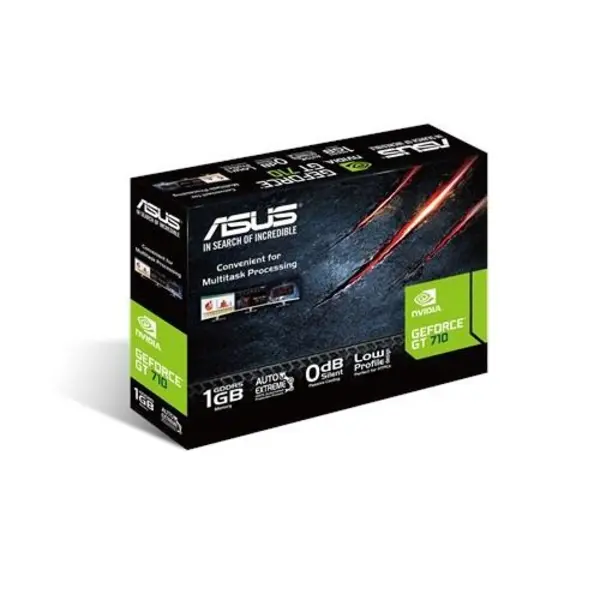 کارت گرافیک ایسوس مدل جی تی 710 اس ال 1 جی دی 5 با حافظه 1 گیگابایت GT710-SL-1GD5 Graphics Card - 2