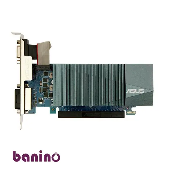 کارت گرافیک ایسوس مدل جی تی 710 اس ال 2 جی دی 5 با حافظه 2 گیگابایت ASUS GT710-SL-2GD5 Graphics Card - 5