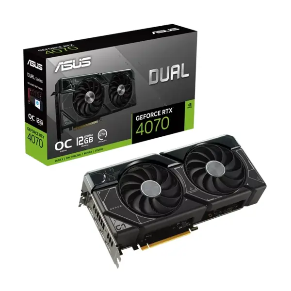 کارت گرافیک ایسوس مدل ASUS Dual GeForce RTX 4070 OC Edition