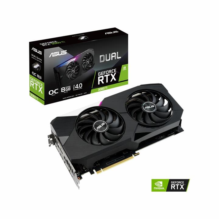 Graphics Card: Asus Dual RTX 3060 Ti OC 8GB