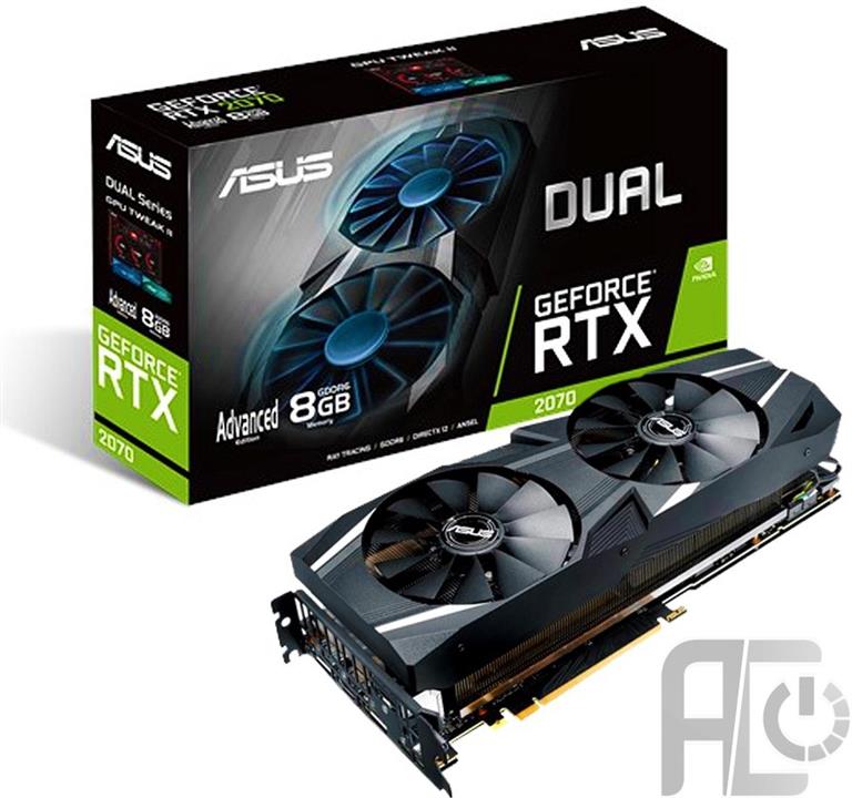 VGA: Asus RTX 2070 Dual Advanced 8GB