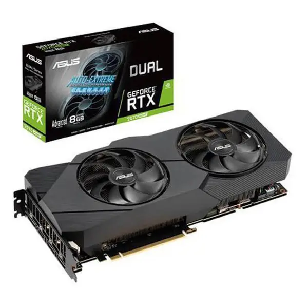 کارت گرافیک ASUS مدل DUAL-RTX2070S-A8G-EVO Graphics Card: Asus Dual RTX 2070 Super Advanced EVO 8GB - 3