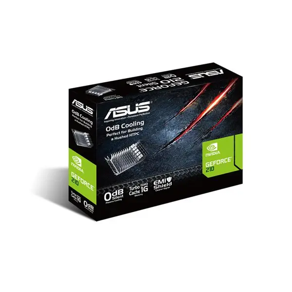 کارت گرافیک ایسوس ASUS GT 210 Silent 1G GDDR3 64bit Stock Asus GT210 N210 SILENT/DI/1GD3/V2 - 3