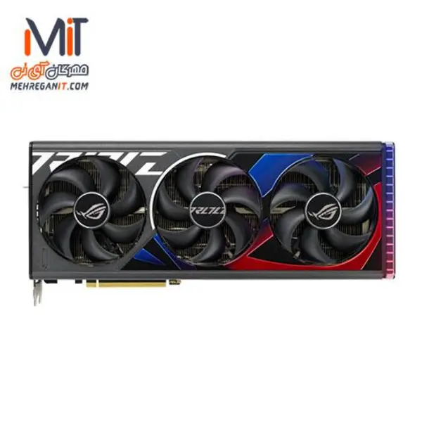 کارت گرافیک Asus ROG Strix LC GeForce RTX 4090 OC ASUS ROG Strix LC GeForce RTX 4090 OC Edition 24GB GDDR6X Graphics Card - 3