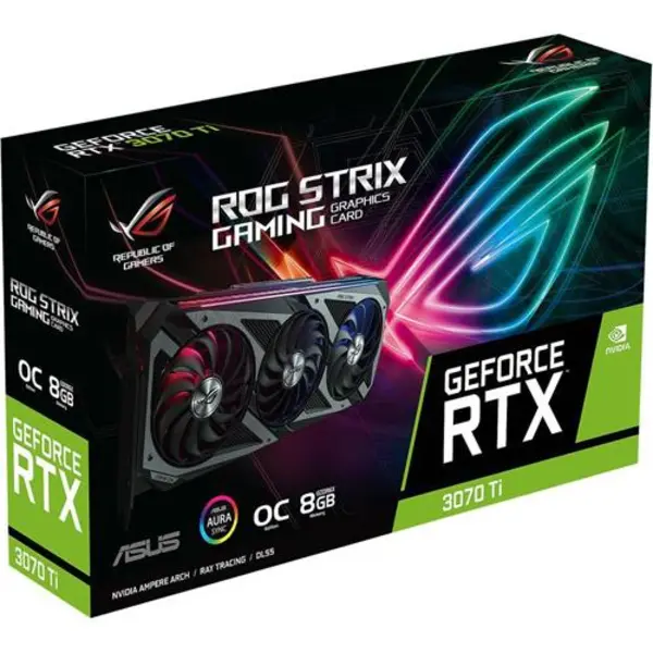 کارت گرافیک ایسوس مدل ASUS ROG STRIX RTX3070TI O8G GAMING Graphics Card: Asus ROG Strix RTX 3070 TI OC Gaming 8GB - 2