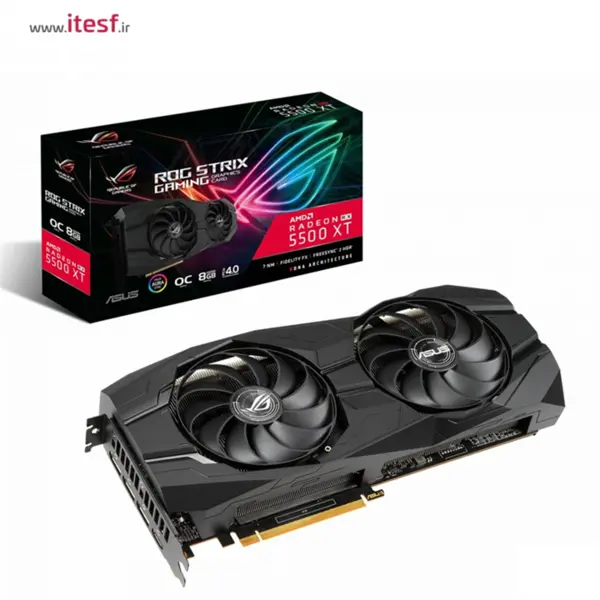 کارت گرافیک ایسوس ASUS ROG STRIX RX 5500 XT