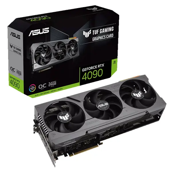کارت گرافیک ایسوس تاف مدل ASUS TUF Gaming GeForce RTX 4090 OC Edition ASUS TUF Gaming GeForce RTX 4090 OC Edition 24GB GDDR6X Graphics Card - 5