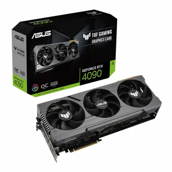 کارت گرافیک ایسوس تاف مدل ASUS TUF Gaming GeForce RTX 4090 OC Edition ASUS TUF Gaming GeForce RTX 4090 OC Edition 24GB GDDR6X Graphics Card - 2
