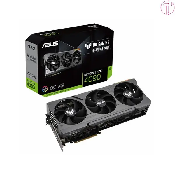 کارت گرافیک ایسوس تاف مدل ASUS TUF Gaming GeForce RTX 4090 OC Edition ASUS TUF Gaming GeForce RTX 4090 OC Edition 24GB GDDR6X Graphics Card - 4