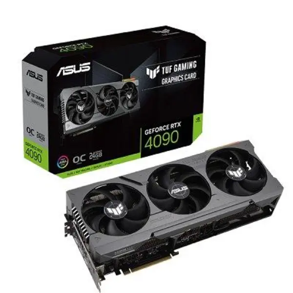 کارت گرافیک ایسوس تاف مدل ASUS TUF Gaming GeForce RTX 4090 OC Edition ASUS TUF Gaming GeForce RTX 4090 OC Edition 24GB GDDR6X Graphics Card - 3