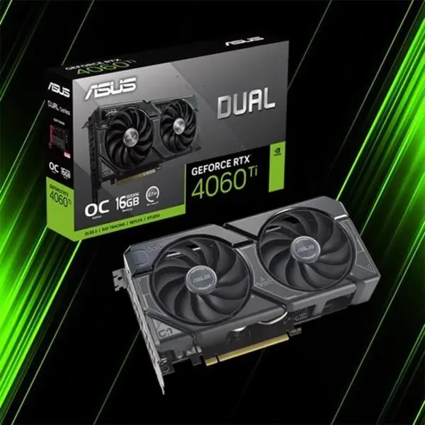 ASUS Dual GeForce RTX™ 4060 Ti OC Edition 16GB Graphics Card