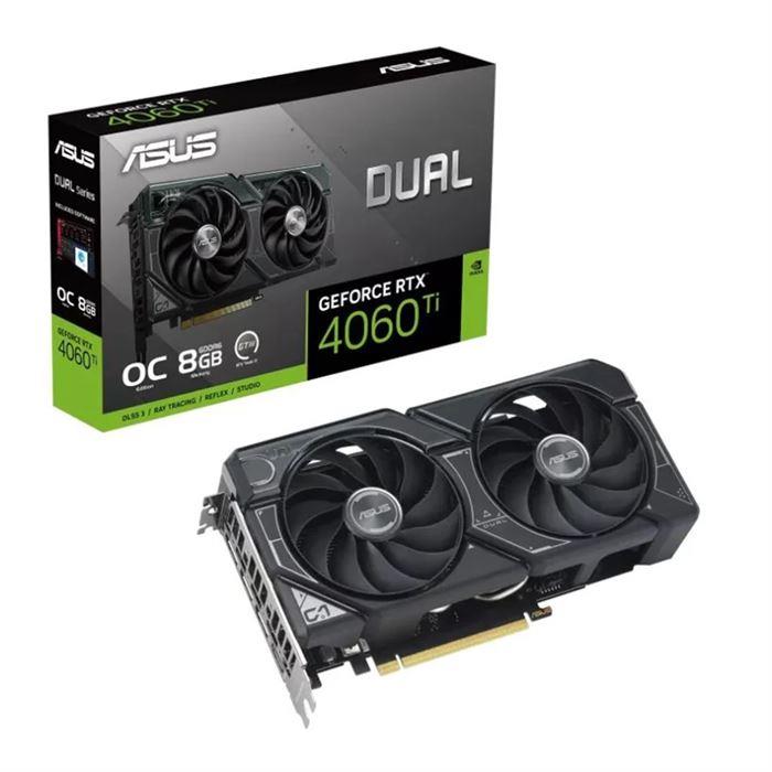 ASUS Dual GeForce RTX 4060 Ti OC Edition 8GB GDDR6 Graphics Card