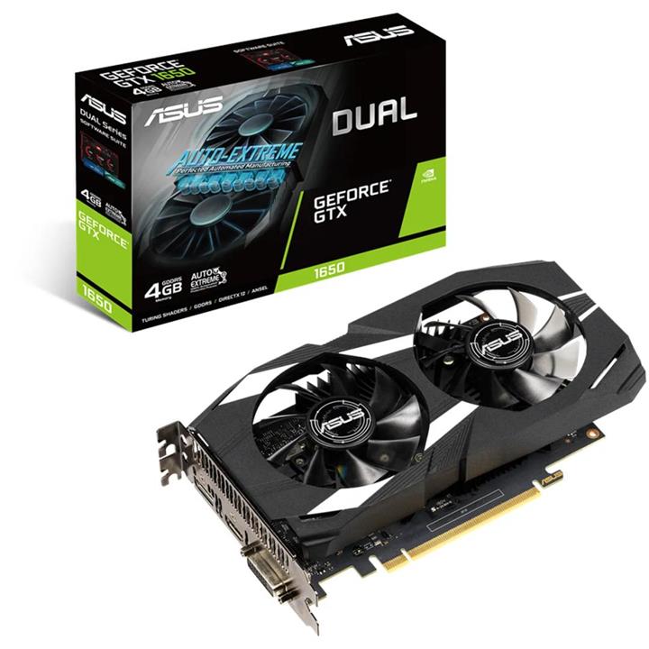 کارت گرافیک ایسوس Dual GTX 1650 O4GB