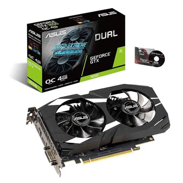ASUS DUAL GeForce GTX 1650 OC 4G Graphics Card