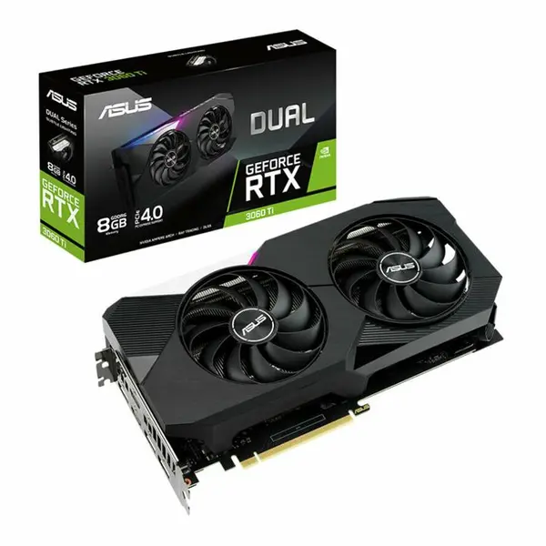 کارت گرافیک ایسوس مدل DUAL-RTX3060TI-8G-V2 حافظه 8 گیگابایت ASUS DUAL-RTX3060TI-8G-V2 Graphics Card - 4