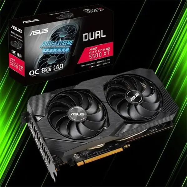 کارت گرافیک ایسوس DUAL RX5500 XT O8G EVO GAMING - 5