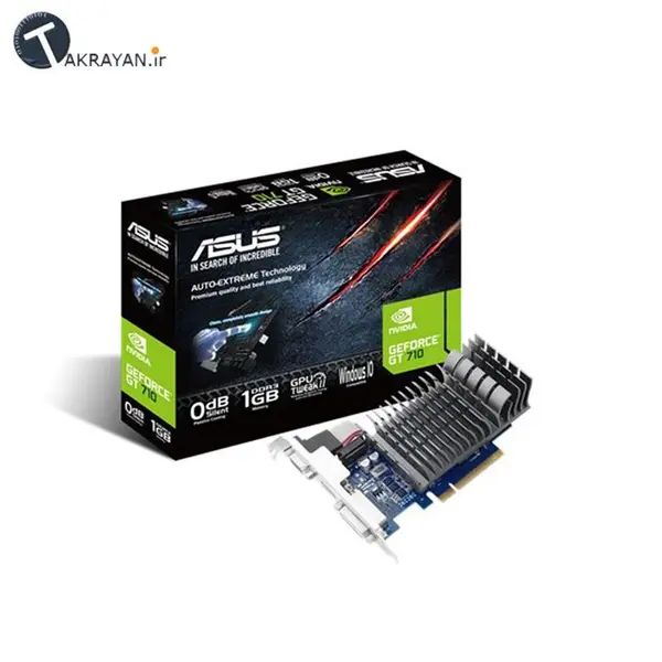کارت گرافیک ایسوس مدل GT 710 1GB DDR3 ASUS GeForce GT 710 1GB DDR3 - 3