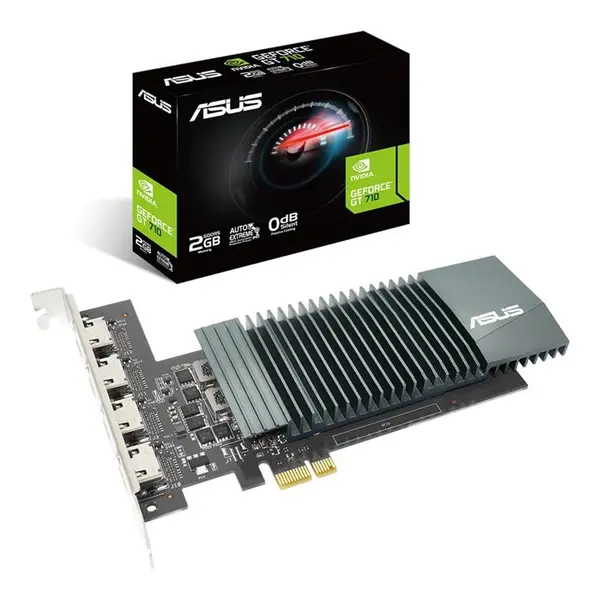 کارت گرافیک ایسوس GT-710 4H-SLI 2G-D5 ASUS-GT710-2G-4H-ASLI - 2