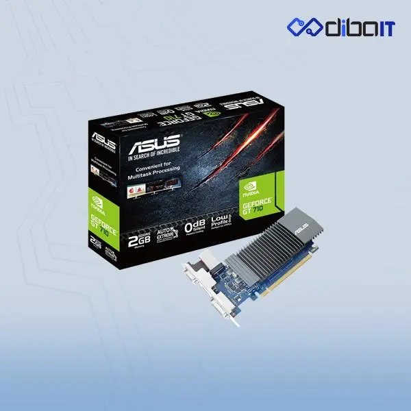 کارت گرافیک ایسوس GT710-SL-2GD5-BRK GT710-SL-2GD5-BRK GDDR5 2GB Graphics Card