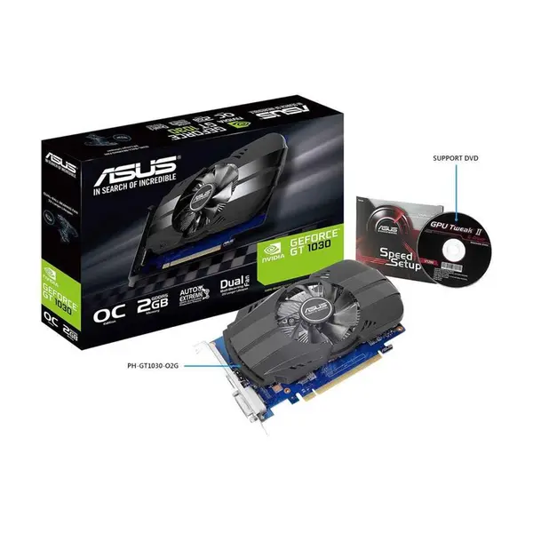 ASUS PH-GT1030-O2G Graphics Card
