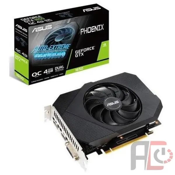 کارت گرافیک ایسوس مدل PH-GTX1650-4GD6-P با حافظه 4 گیگابایت ASUS Phoenix GeForce GTX 1650 OC D6 4G Graphics Card - 2